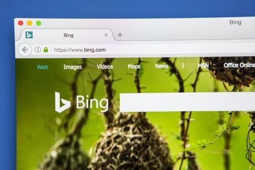 Bing search